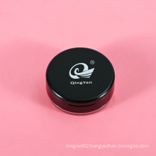 Fashion Style Cosmetic Pressed Powder Compact Magnet Close
